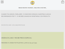 Tablet Screenshot of casadelosremedios.com